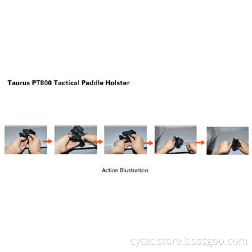 Tactical Police Duty Holster for Taurus PT809/PT840/PT845 Taurus 24/7, 24/7 Pro, 24/7 Gen 1 Pistols